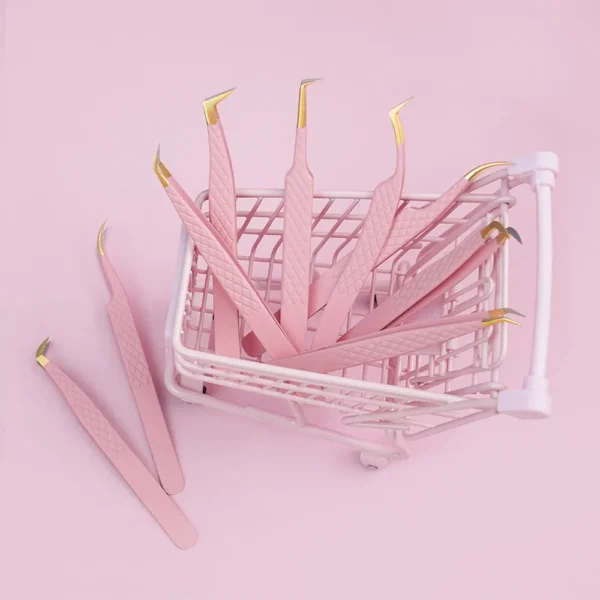 Lash Tweezers for Eyelash Extension - Image 3