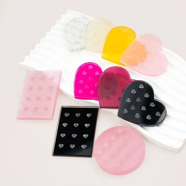 Eyelash Glue Heart-shaped Gasket Pad - Image 3