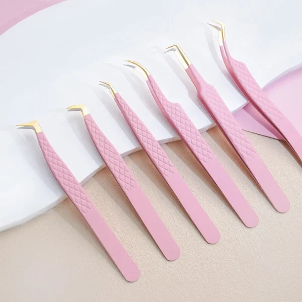 Lash Tweezers for Eyelash Extension - Image 4