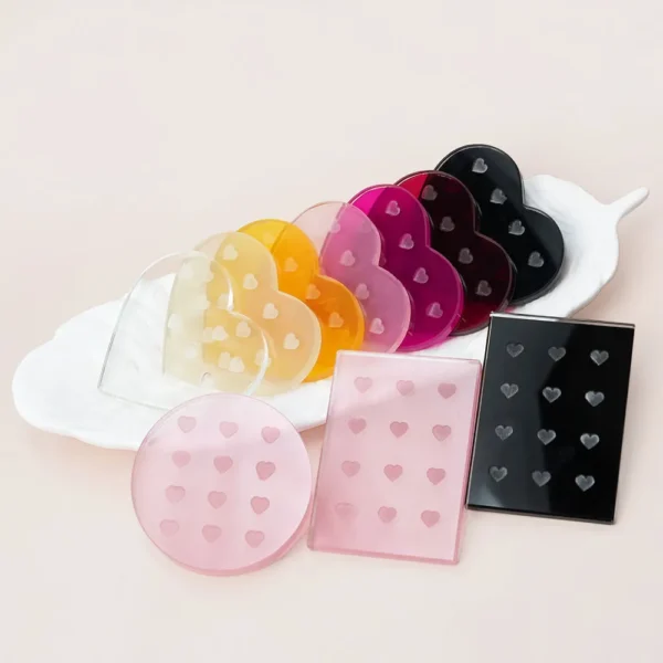 Eyelash Glue Heart-shaped Gasket Pad - Image 4