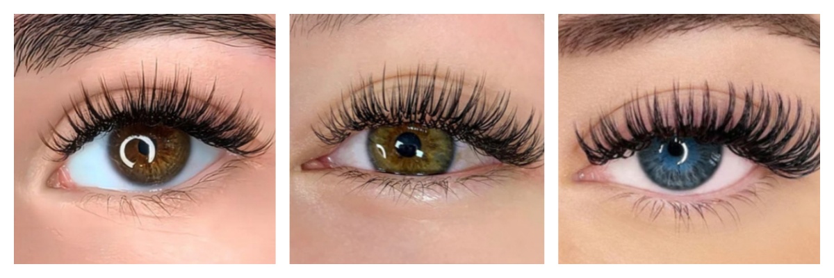 wet look lashes