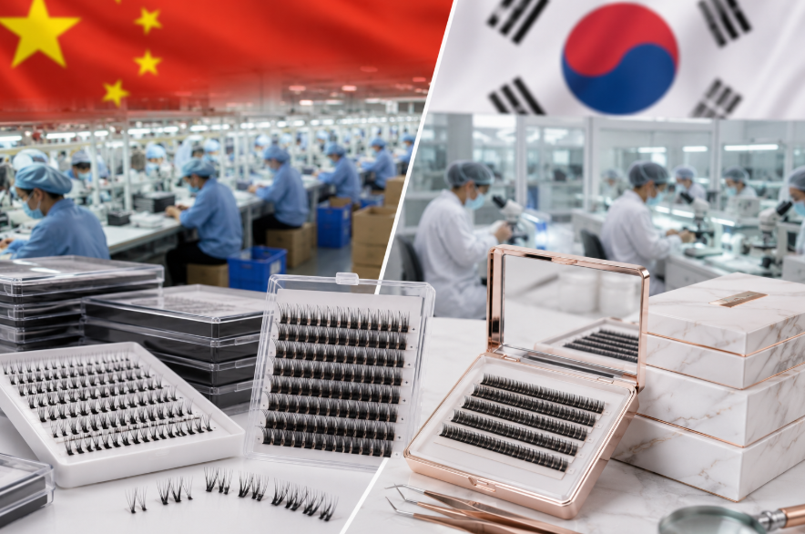 China vs Korea Lash Manufacturers