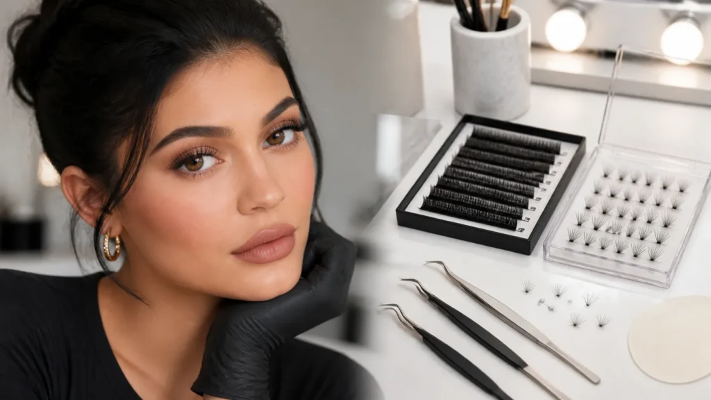 Kylie Jenner Wimpernverlängerungen